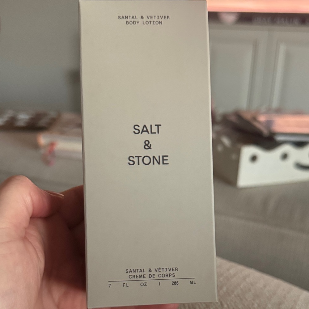 Salt & Stone Santal & Vetiver Body Lotion NWT 7 Fl oz
